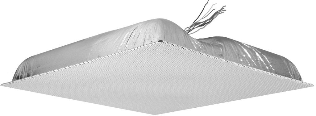 Analog Ceiling Tile Speaker (add-on to IP version or standalone)