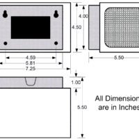 SPKR-IP11-BD-P-dimensions